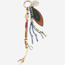 Cuba Lab Leather And Fabric Keyring