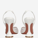 Amina Muaddi Holli Mesh Pumps