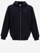 Sweat à capuche en coton Cp Company