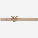 Pinko Love Berry Leather Belt