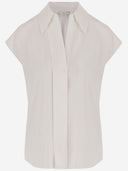 Blusa in seta stretch Vince