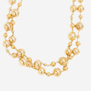 Collana di perle placcate oro Silvia Gnecchi
