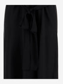 Maison Margiela Mixed Silk Dress With Lace Inserts