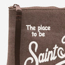Mc2 Saint Barth Aline Clutch Bag With Logo