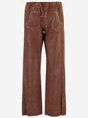 Don't @ Me Cotton Trousers With Drawstring