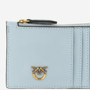 Portacarte Pinko in pelle Love Birds