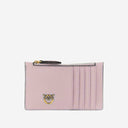 Pinko Leather Love Birds Card Holder