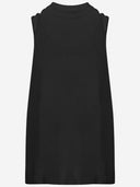 Darkpark Cotton Tank Top With Fitted Liner