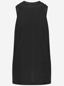 Darkpark Cotton Tank Top With Fitted Liner