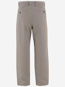 Cp Company Loose Fit Cotton Gabardine Pants