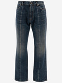 Jeans Versace in denim di cotone