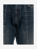 Jeans Versace in denim di cotone