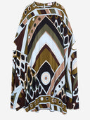 Emilio Pucci Vivara Print Silk Dress