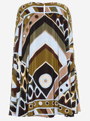 Emilio Pucci Vivara Print Silk Dress