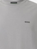 Hugo Boss Stretch Cotton T Shirt With Logo
