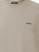 Hugo Boss Stretch Cotton T Shirt With Logo
