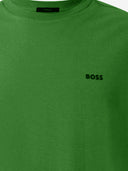 Hugo Boss Stretch Cotton T Shirt With Logo