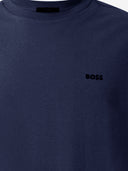 Hugo Boss Stretch Cotton T Shirt With Logo