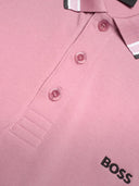 Hugo Boss Cotton Piqué Polo Shirt With Logo