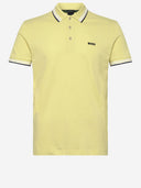 Polo Hugo Boss In Piqué Di Cotone Con Logo