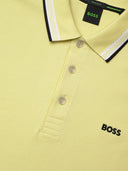 Polo Hugo Boss In Piqué Di Cotone Con Logo