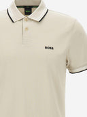 Hugo Boss Stretch Cotton Polo Shirt With Logo