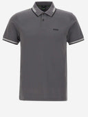 Hugo Boss Stretch Cotton Polo Shirt With Logo