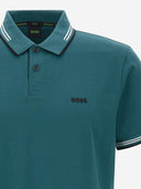 Hugo Boss Stretch Cotton Polo Shirt With Logo
