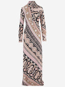 Abito lungo Emilio Pucci in viscosa stretch