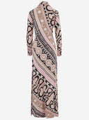 Abito lungo Emilio Pucci in viscosa stretch