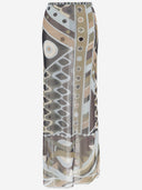 Emilio Pucci Long Silk Skirt With Vivara Print