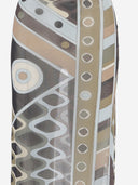 Emilio Pucci Long Silk Skirt With Vivara Print