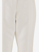 Balenciaga Tailored Slim Fit Wool And Silk Pants