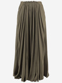 Sa Su Phi Long Cotton Blend Skirt