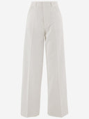 Sa Su Phi Wide Leg Cotton Pants