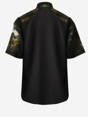 And Wander Nylon Shirt With Abstract Print