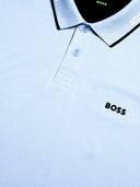 Hugo Boss Stretch Cotton Polo Shirt With Logo