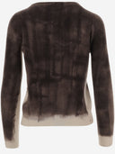 Oliver Lattughi Kaschmirpullover mit Farbverlaufseffekt