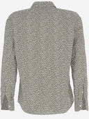 Gherardi Linen Shirt With Floral Print