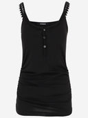 Jacquemus Cotton Top With Half Button Front