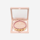 Sorbet Island Fabric And Metal Necklace