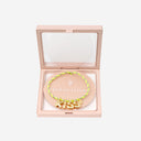 Sorbet Island Fabric And Metal Necklace
