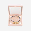 Sorbet Island Fabric And Metal Bracelet