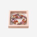 Sorbet Island Heart Shaped Glass Bead Necklace