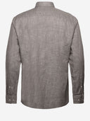 Hugo Boss Cotton And Linen Shirt