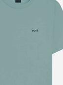 Hugo Boss Stretch Cotton T Shirt With Logo