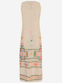 Nema Long Dress With Pattern