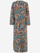 Philippa 1970 Remi Dress With Damask Floral Print