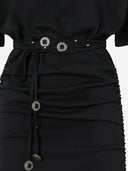 Abito Pinko In Cotone Con Cintura