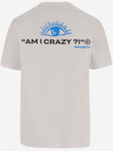 11:11 L.U.C.K. Cotton T Shirt With Logo Print